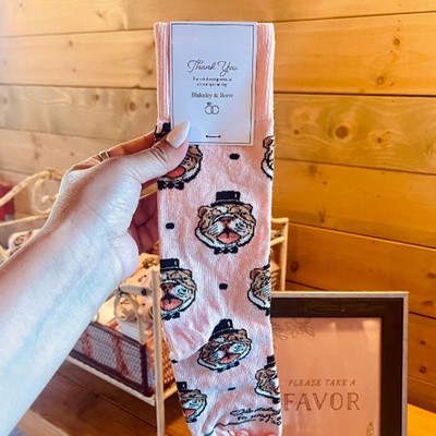 Cotton Wedding Socks - Walk Down the Aisle in Style - American Made