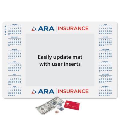 Frame-It Flex® Heavy Duty Window Calendar Counter Mat-12"x18"x1/8"