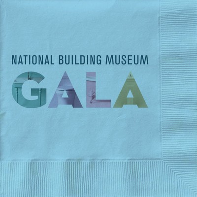 Pastel Blue 3-Ply Cocktail Beverage Napkins - Custom Digital Print