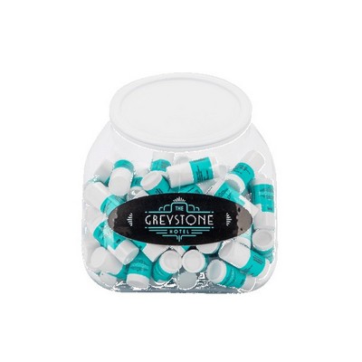 125 Natural Lip Moisturizers in Mini Tube with Tub Display